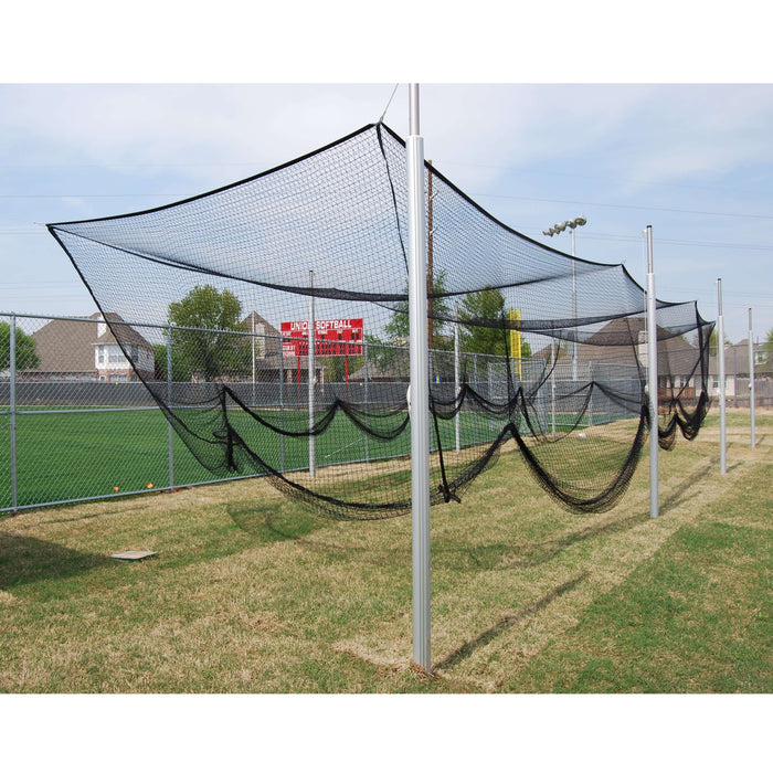 Gared Outdoor 3-1/2" O.D. Steel Batting Cage, 70'