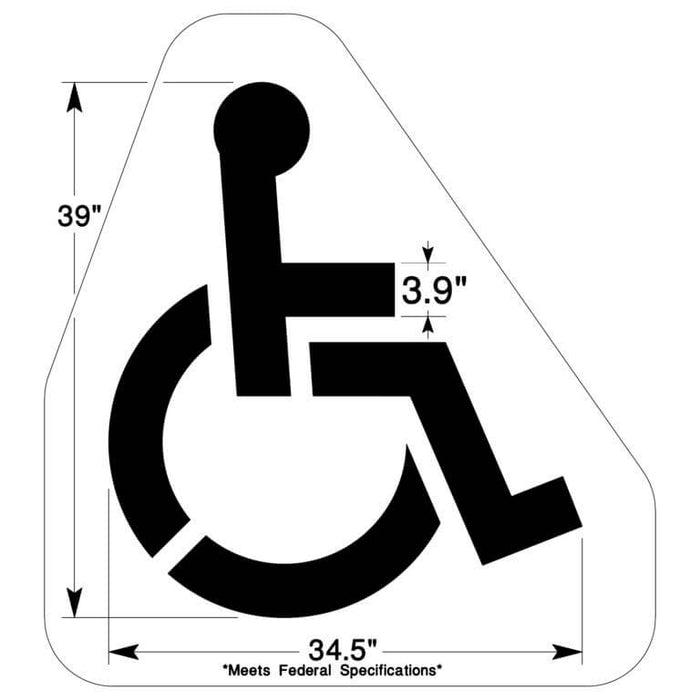 Newstripe Handicap Symbol