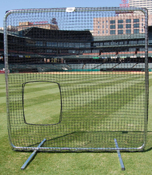 Premium Softball Pitcher Protective Screen 7ftx7ft W/Net