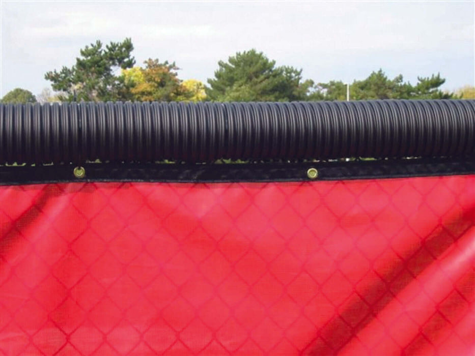 250' Roll Fence Crown - BLACK