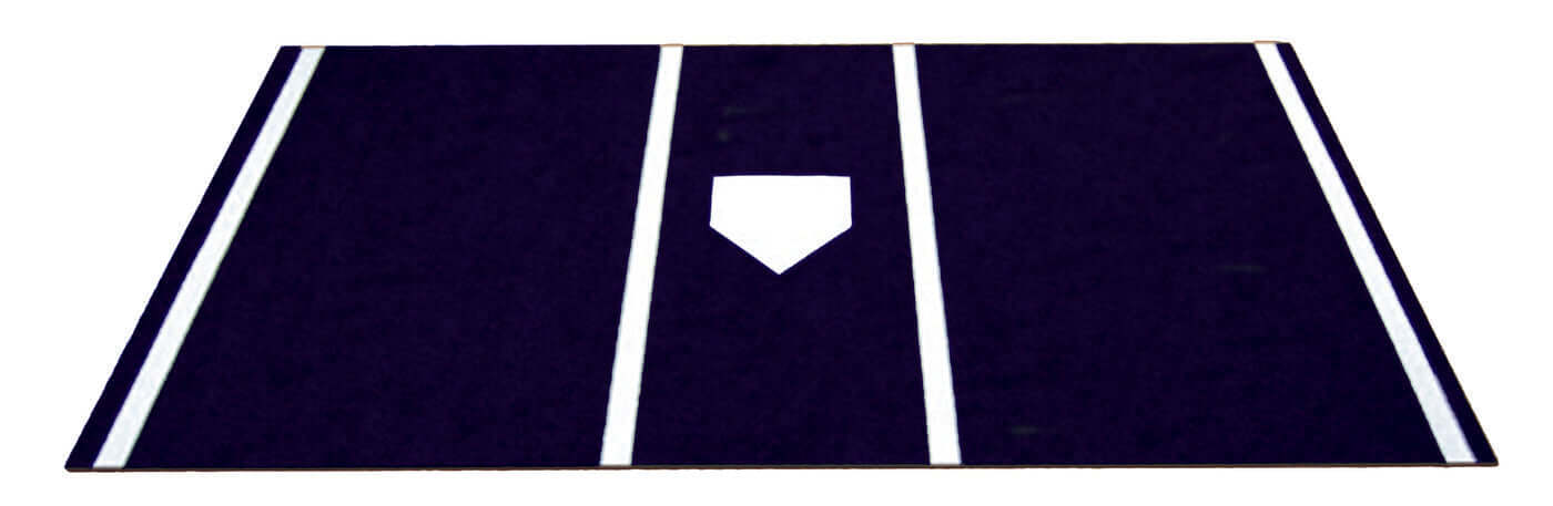 Pro Turf Home Plate Mat - 6'X12' Black