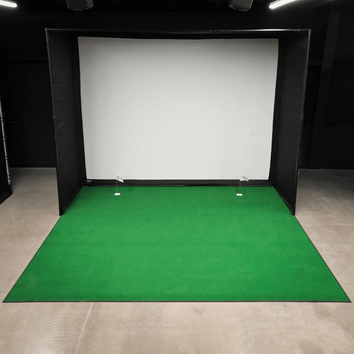 Big Moss V2 Golf Simulator Putting Turf for Carl's Place DIY Enclosure