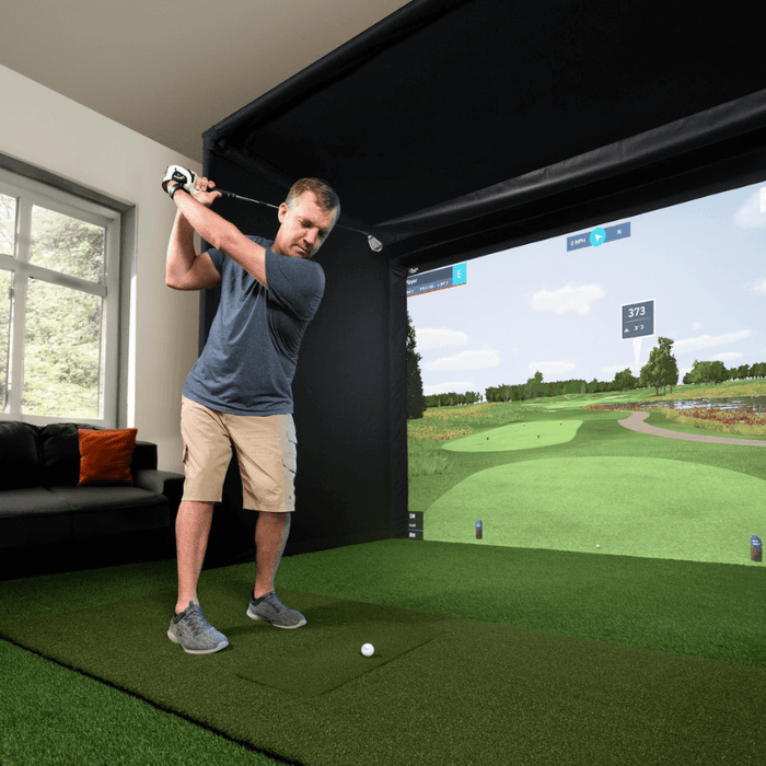 Carl's Place C-Series Pro Golf Simulator Enclosure Package