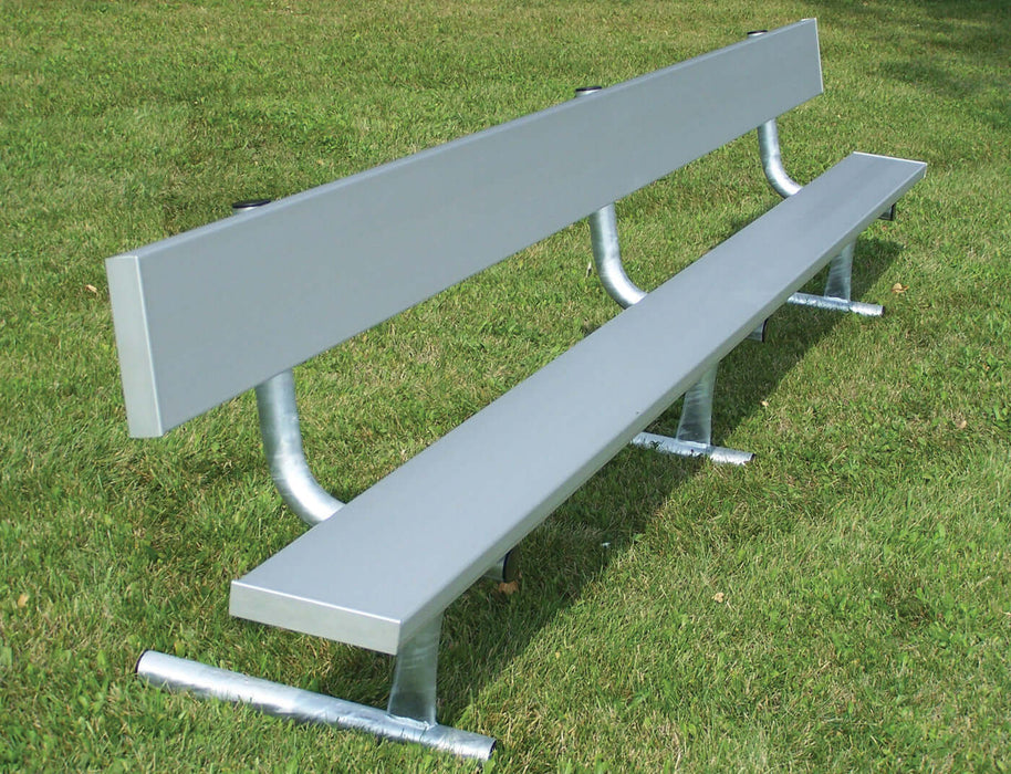 8' Portable Team Bench W/ Back