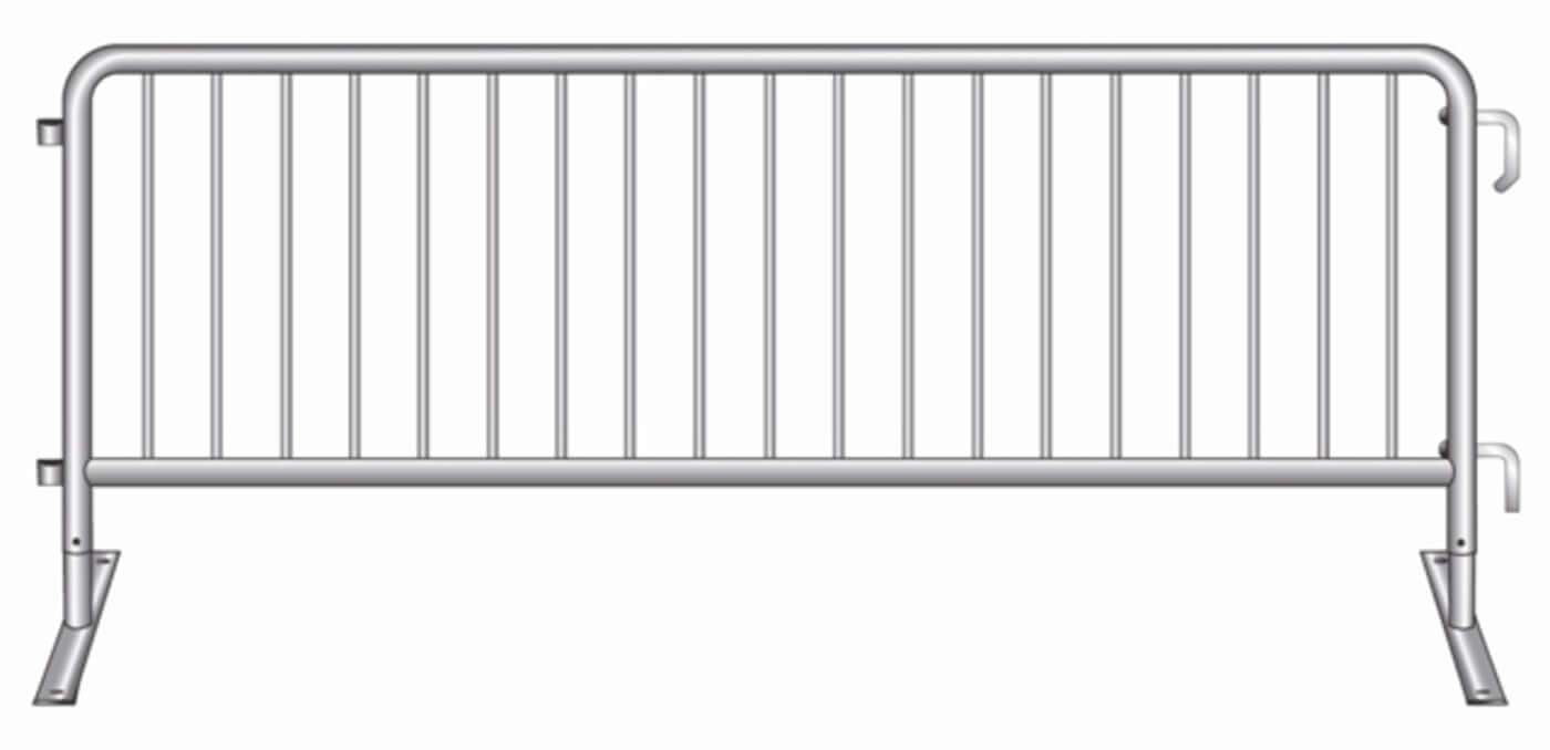 Portable Fence Panel (Specify Bridge Or Flat Foot)