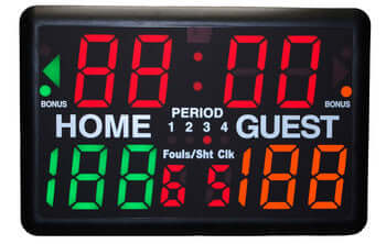 Multi-Sport Indoor Tabletop Scoreboard & Timer