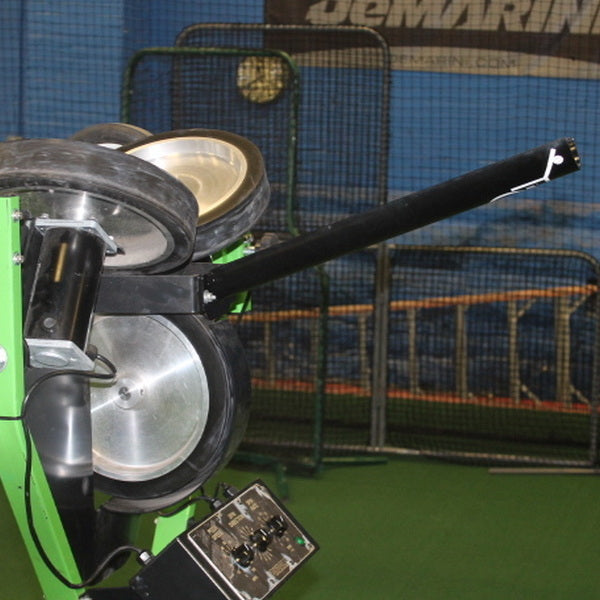 Extended Timing Chute for Spinball Pitching Machine - Softball