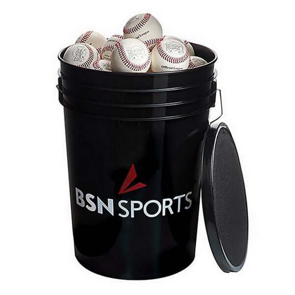 BSN Bucket of Baseballs with 36 Official League Baseballs