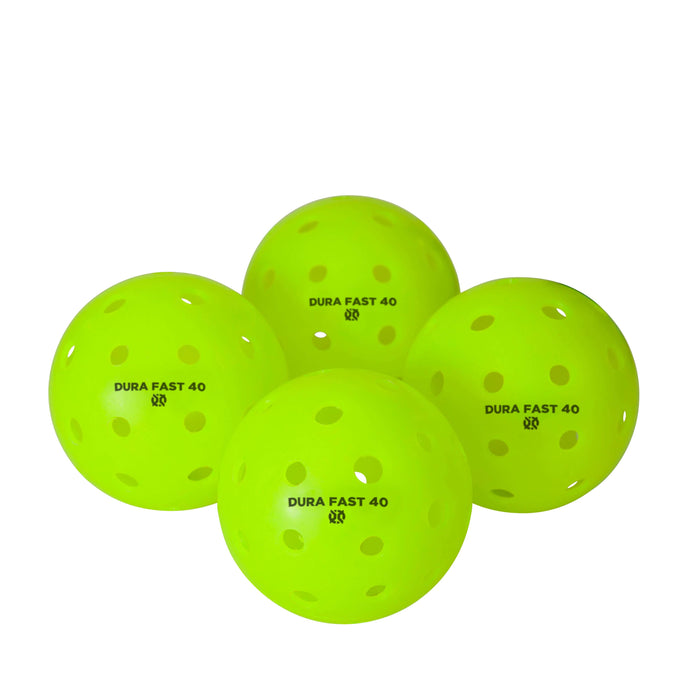 DURA Fast-40 Pickleballs - 100-Pack