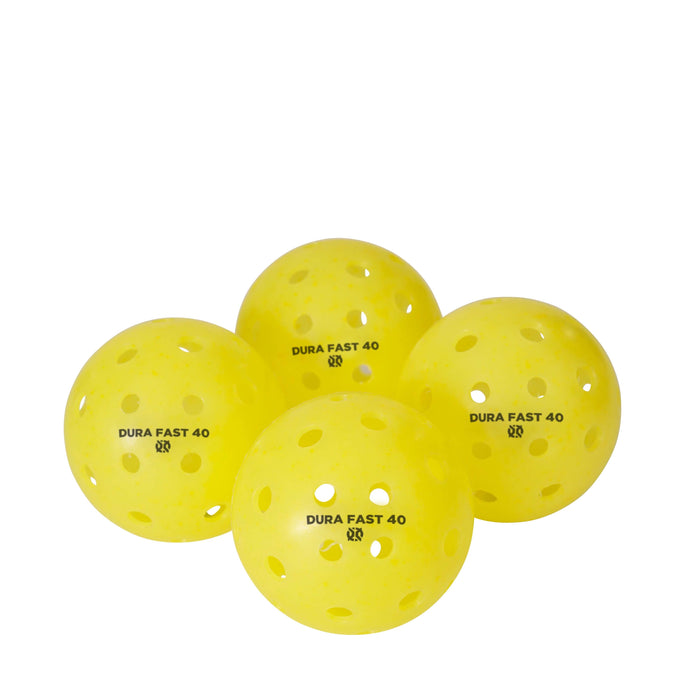 DURA Fast-40 Pickleballs - 100-Pack