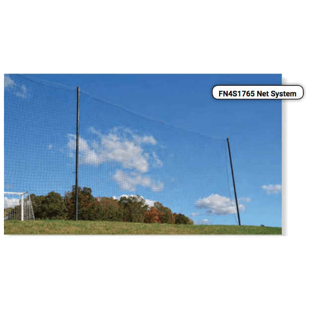 Fisher Athletic 1 7/8" SQ Sports Field Netting w/ Pulley System