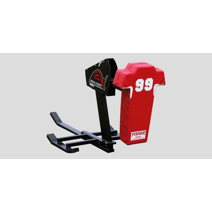 Fisher Athletic Bull Rush 1 Man Football Blocking Sled 9910