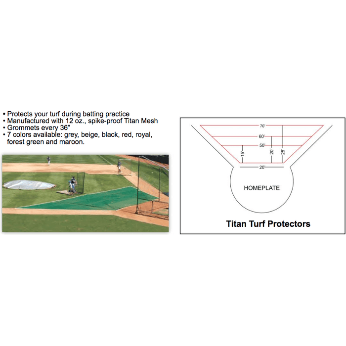 Fisher Athletic Titan Turf Infield Protector