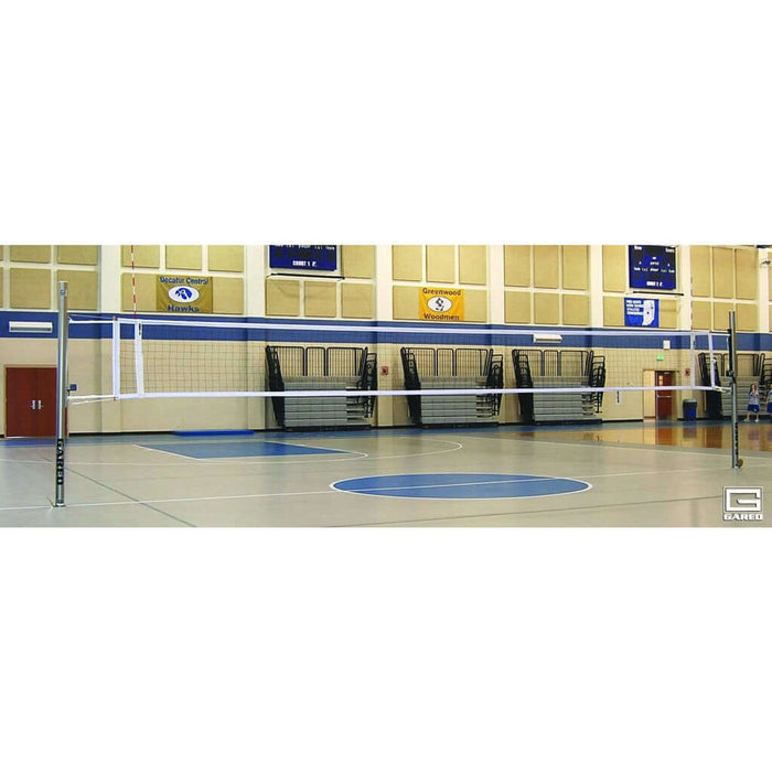 Gared 4" OD Libero Collegiate Multi-Sport One Court Volleyball System