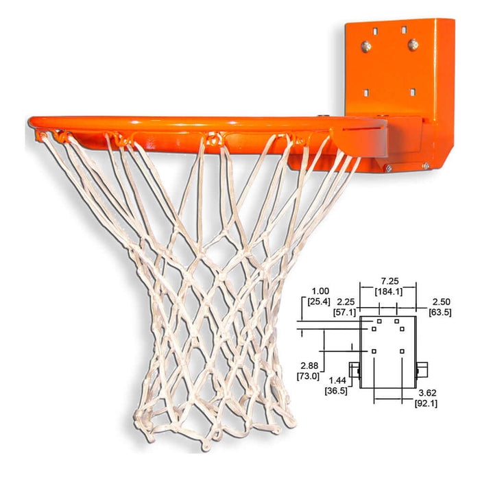 Gared Rear-Mount Playground Breakaway Basketball Rim