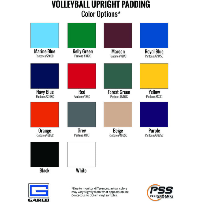 Gared Volleyball Center Upright Safety Pad