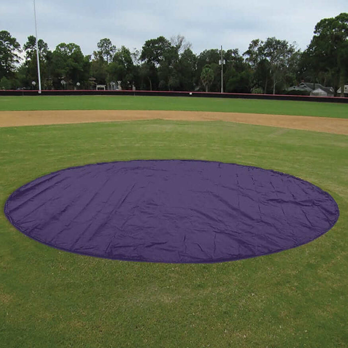 Jaypro Baseball Rain Cover with Weighted Hem (Round - 18 oz. UV Treated Vinyl) BBRCW