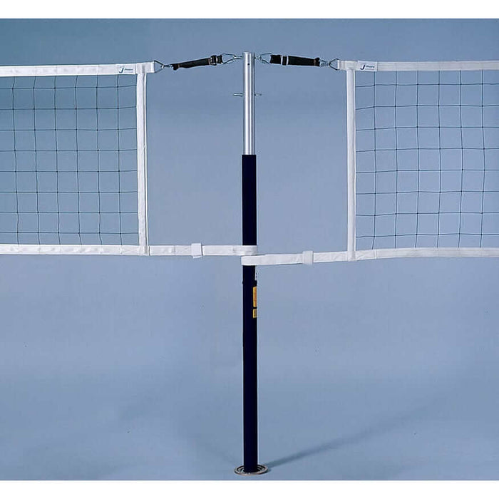 Jaypro FeatherLite Volleyball Net Center Upright System (3 in. Floor Sleeve) PVBC-450