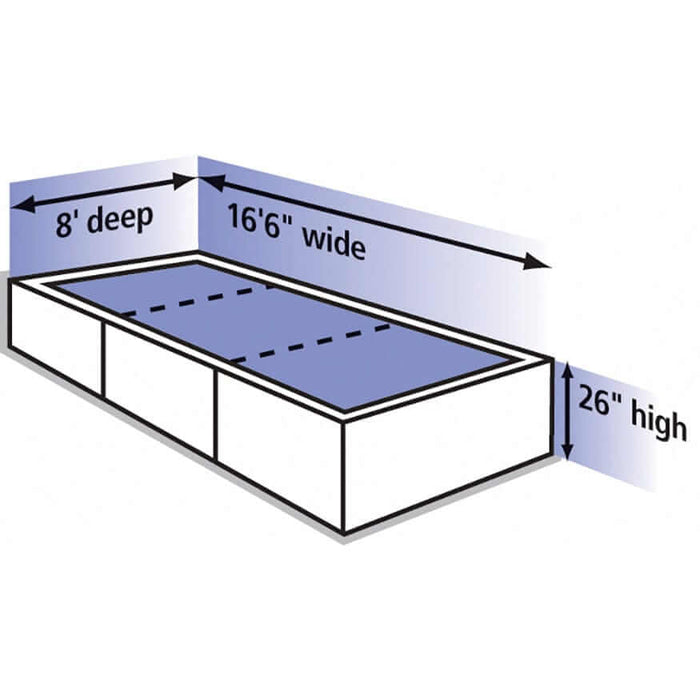 Jaypro High Jump Landing System (High School - Straight Front Design) TFHJ-SYHS