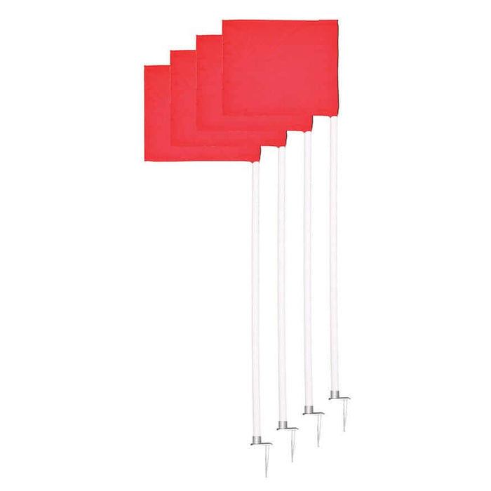 Jaypro Official Size Corner Flags (Set of 4)