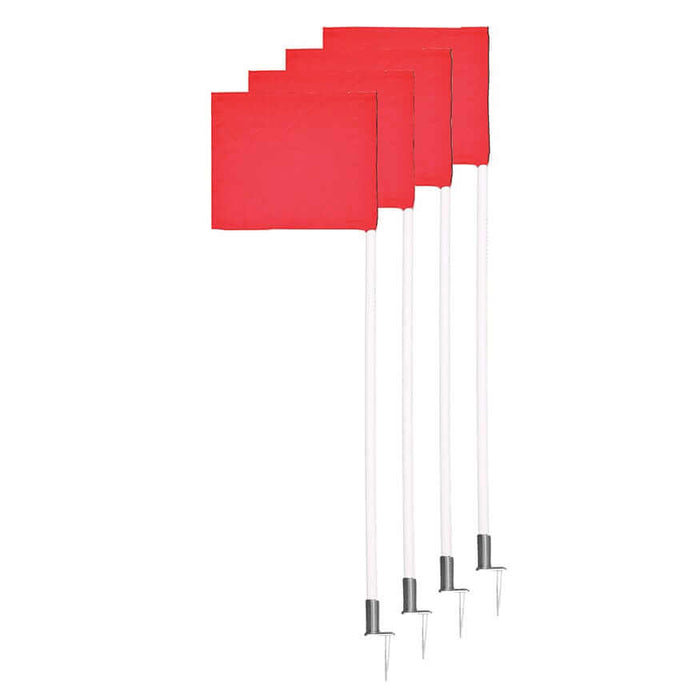 Jaypro Official Size Corner Flags (Set of 4)