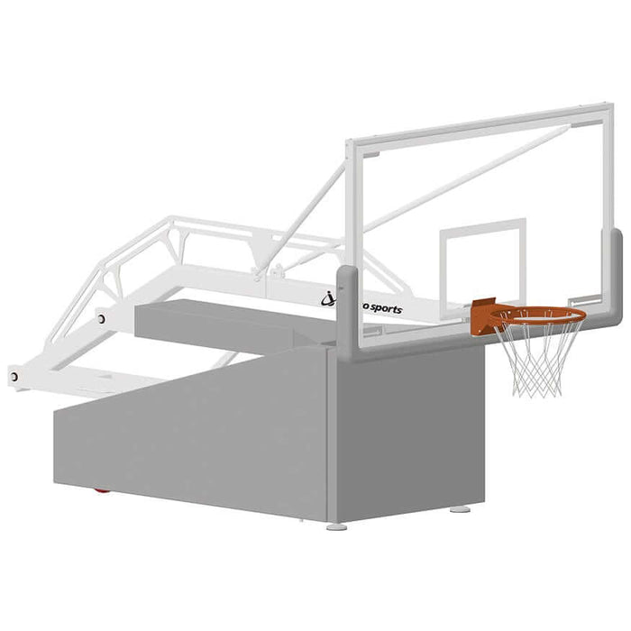 Jaypro Portable Basketball System Elite 9600 (8' Board Extension) PBEL96