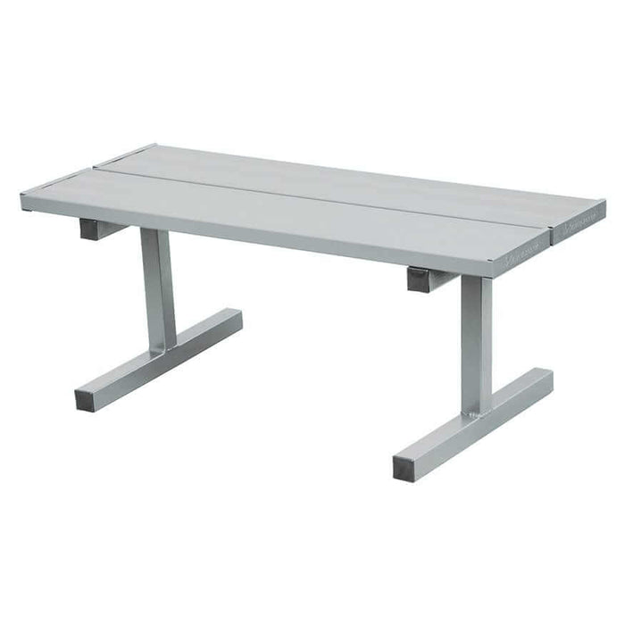 Jaypro Portable Courtside Bench - 5 ft. (Double Plank) DPB50