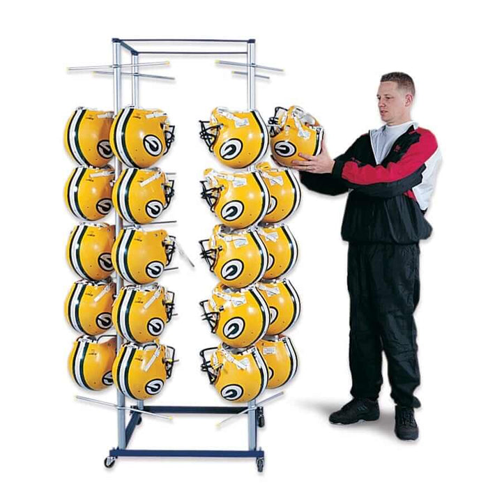 Jaypro StackMaster Football Helmet Rack - 56 Helmets H-1