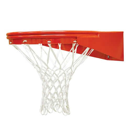 Jaypro Straight Post Basketball System (4-1/2" Pole with 4' Offset) 56"W x 36"H Aluminum Fan Backboard