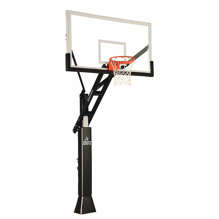 Jaypro Titan Basketball System (5"x 5" Pole with 3' Offset) CV553B