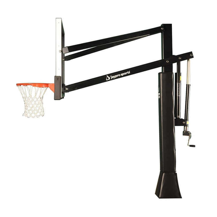 Jaypro Titan Basketball System (6"x 6" Pole with 4' Offset)