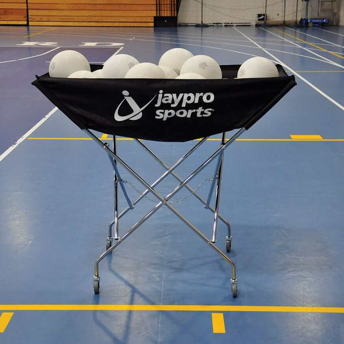 Jaypro Volleyball Hammock Drill Cart HSVBC24