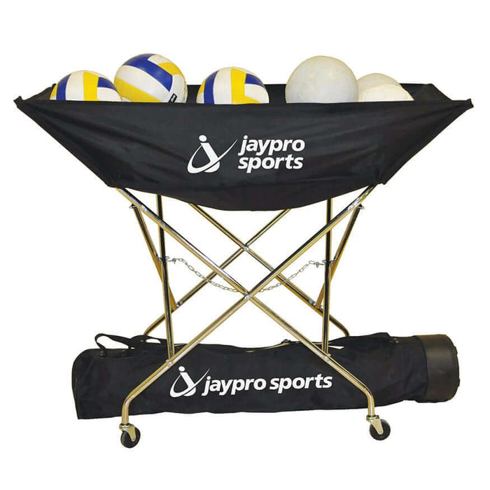 Jaypro Volleyball Hammock Drill Cart HSVBC24