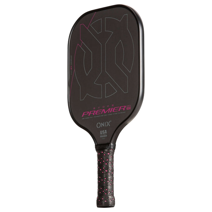 Evoke Premier Pro Raw Carbon Fiber Pickleball Paddle