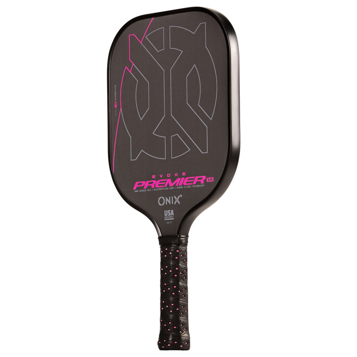 Evoke Premier Pro Raw Carbon Fiber Pickleball Paddle