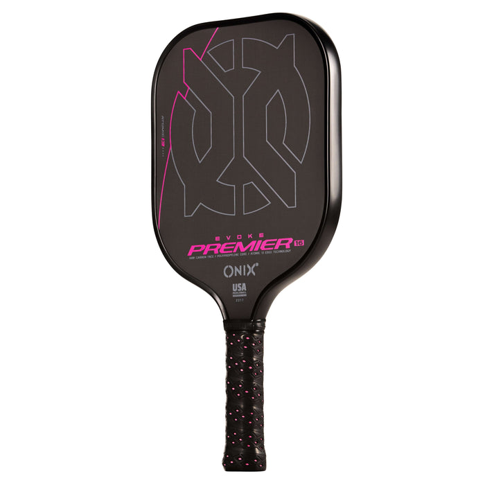 Evoke Premier Pro Raw Carbon Fiber Pickleball Paddle