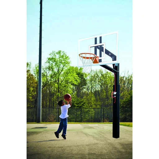 Bison Inc.Bison 36″ x 60″ ZipCrank Adjustable Outdoor Basketball HoopPR95UZC
