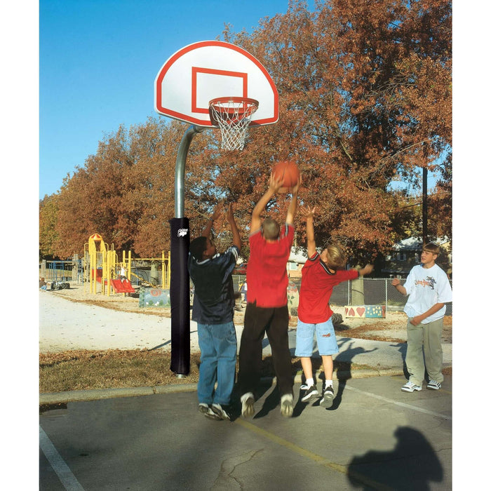 Bison IncBison 4-1/2″ Heavy Duty 35-1/2” x 54″ Aluminum Fan Basketball Hoop PR52XLPR52XL