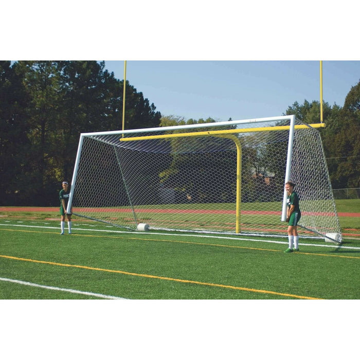 Bison IncBison 4″ Round No-Tip Portable Aluminum Soccer Goals (Pair)SC1865PA40NT