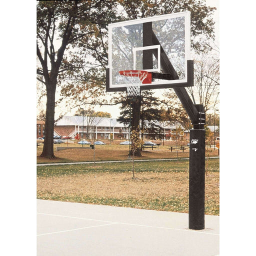 Bison IncBison Ultimate 42″ x 72″ Glass Fixed Height Basketball Hoop BA873-BKBA873-BK