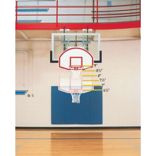 Bison IncBison 6-In-1 Easy Up Youth Mini Goal Basketball Hoop Attachment TR86TR86