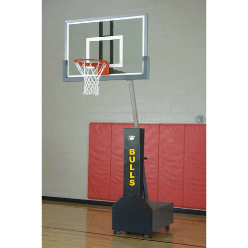 Bison IncBison Club Court Super Glass Adjustable Portable Basketball Hoop BA833XLBA833XL