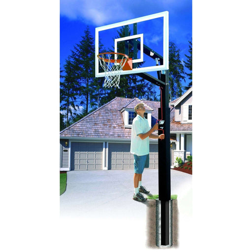 Bison IncBison Four Seasons ZipCrank 5″ Adjustable Basketball Hoop BA9350BA9350