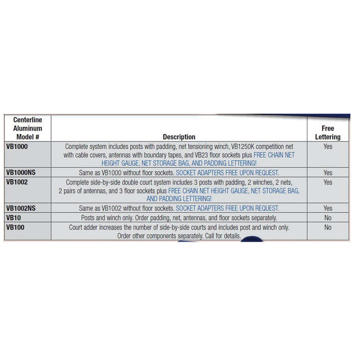 Bison Inc.Bison Inc. Centerline Elite Aluminum Complete SystemVB1000-BK