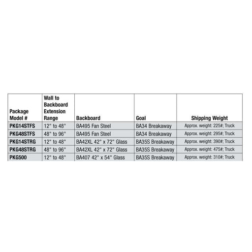 Bison Inc.Bison Inc. Field Modifiable Wall Mounted Structure PackagesPKG14STFS