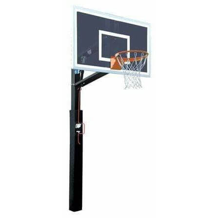 Bison IncBison Smoked Four Seasons ZipCrank 5″ Adjustable Basketball Hoop BA9350SBA9350S