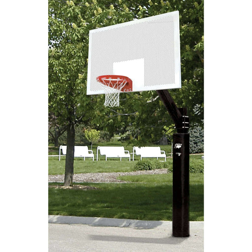 Bison IncBison Ultimate 42″ x 72″ Perforated Steel Fixed Height Basketball Hoop BA874-BKBA874-BK
