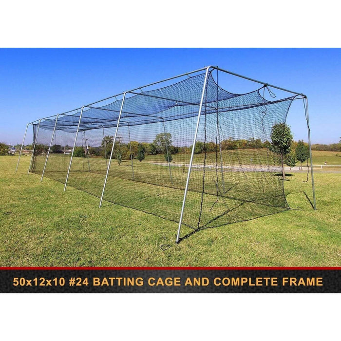 Cimarron SportsCimarron Sports #24 Batting Cage Net with Complete FrameCM-502024TPCF1.5