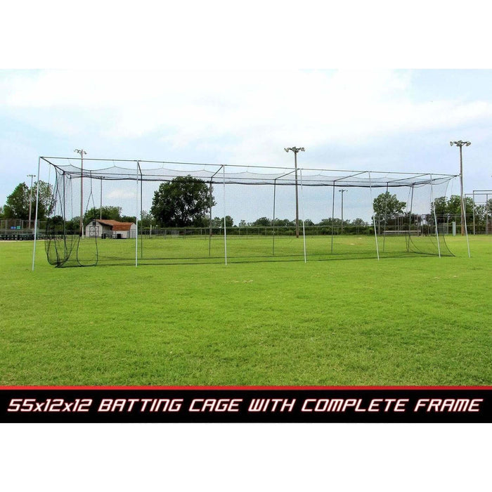 Cimarron SportsCimarron Sports #24 Batting Cage Net with Complete FrameCM-552224TPCF1.5