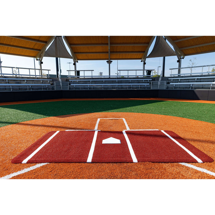 Portolite MoundsPortolite 12’x6’ SpikeTek Full Batter's MatsBB7212RED